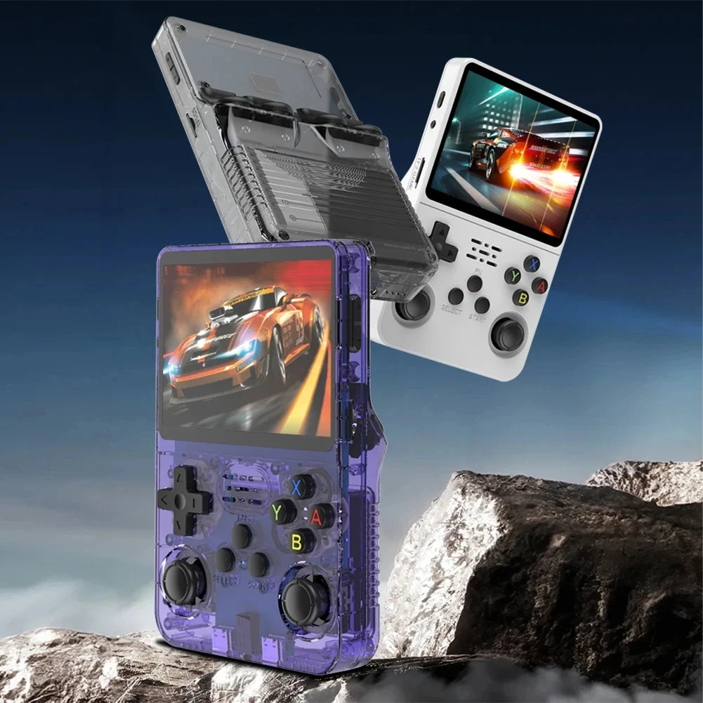 Handheld Game R36S Console Open Source Retro 3.5 Inch IPS Screen Game Console Linux System Screen Portable Pocket Classic Gaming