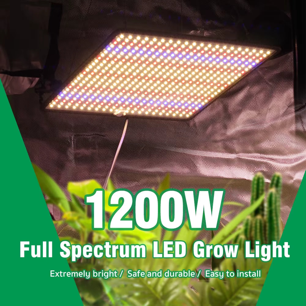 LED Grow Light Full Spectrum Phyto Lamp AC85-240V 40W for Indoor Grow Tent Plants Growth Light