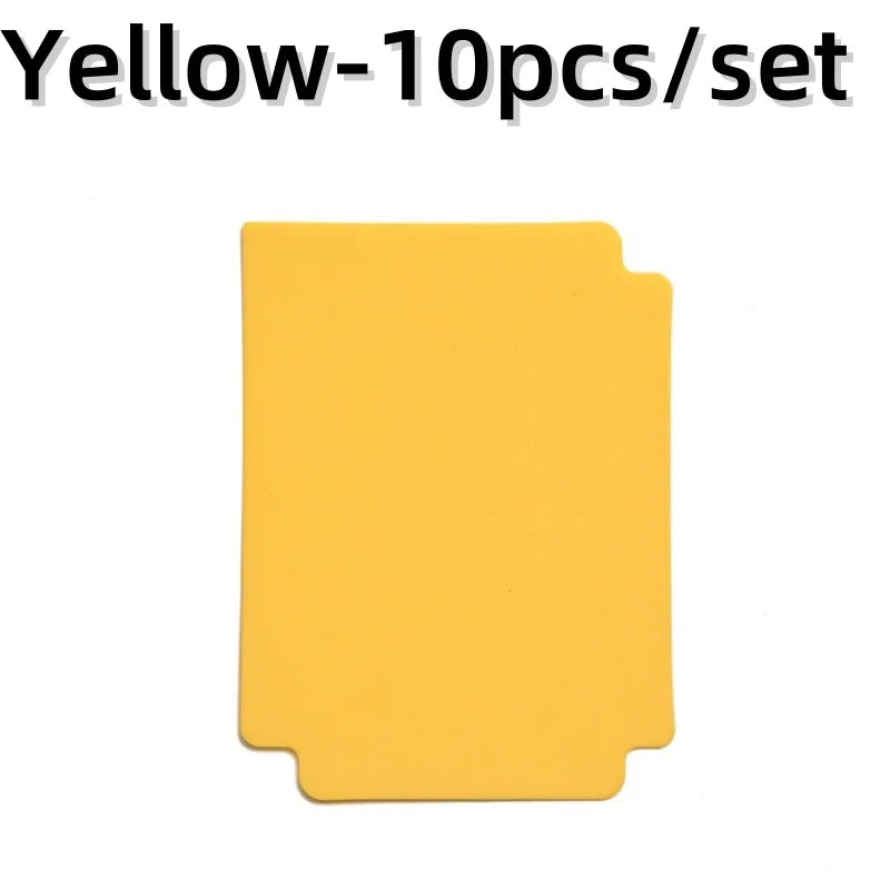 10Pcs/Set Multicolor PP Card Divider Board Game Accessories