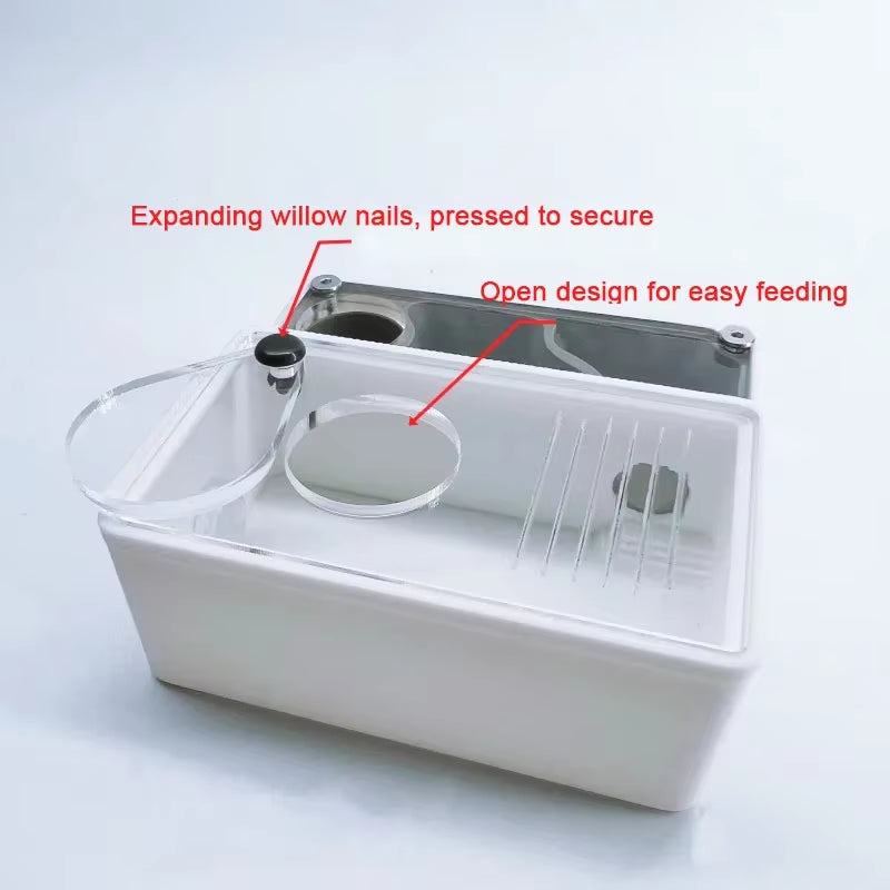 3D Printed Ant Farm Queen Ant'S Nest Supplies for Beginner Ant Keepers Ant House Suitable for Small Ant Species Pet Anthill
