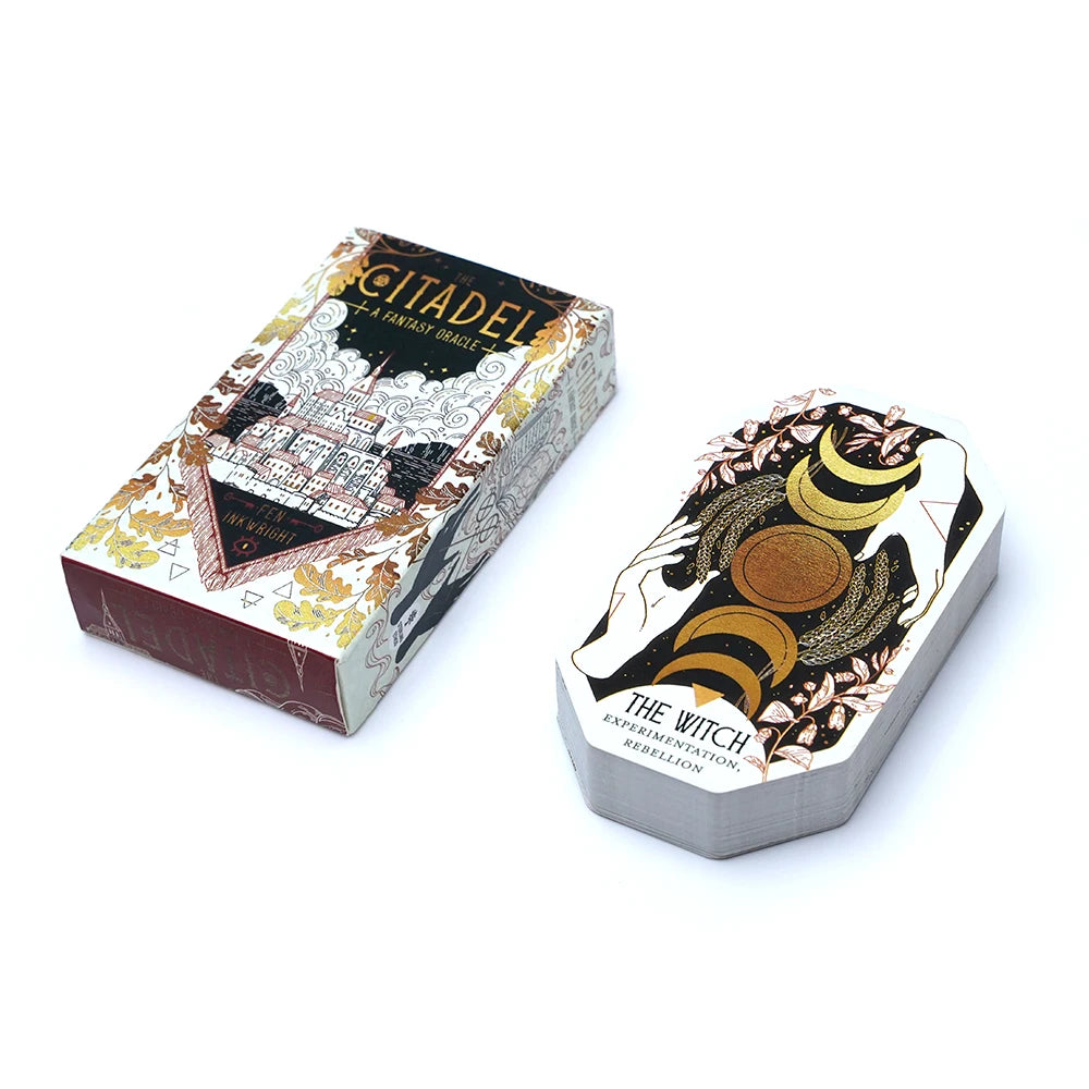 The Citadel a Fantasy Oracle Tarot Deck Tarot Card Entertainment Game for Family Party Board Game Oracle Cards