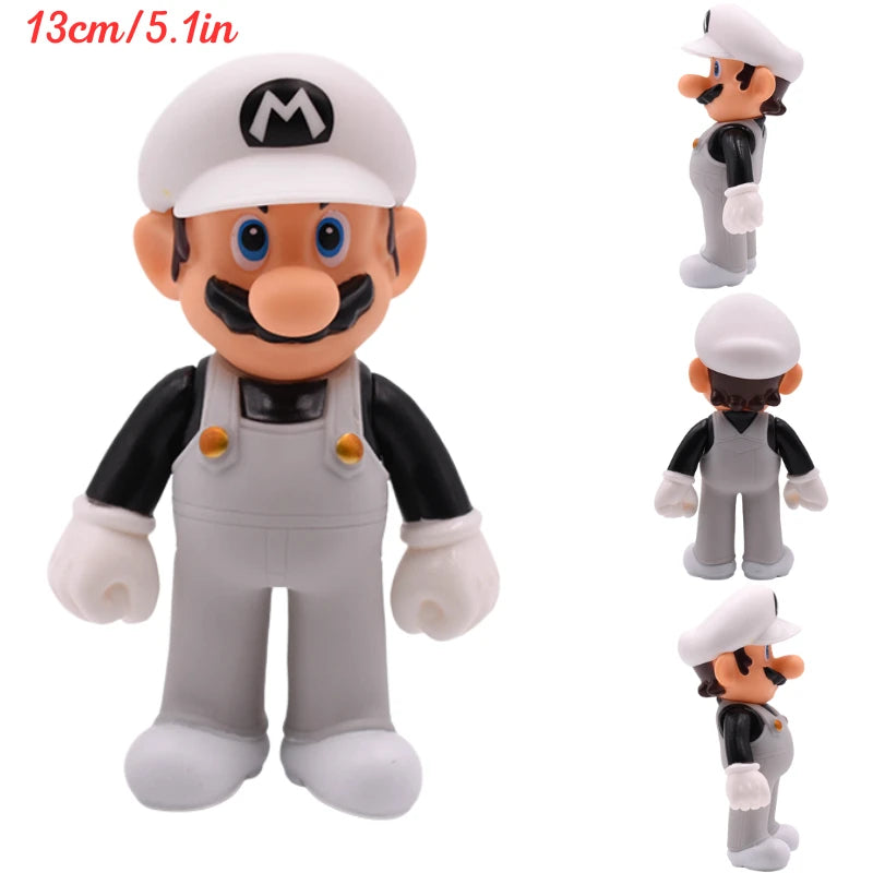 MARIO Series Princess Peach Bowser Cool PVC Action Figure Toys Mario Bros Koopa Troopa Donkey Kong Cappy Anime Model Dolls Gifts