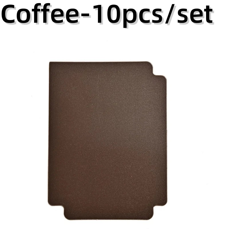10Pcs/Set Multicolor PP Card Divider Board Game Accessories