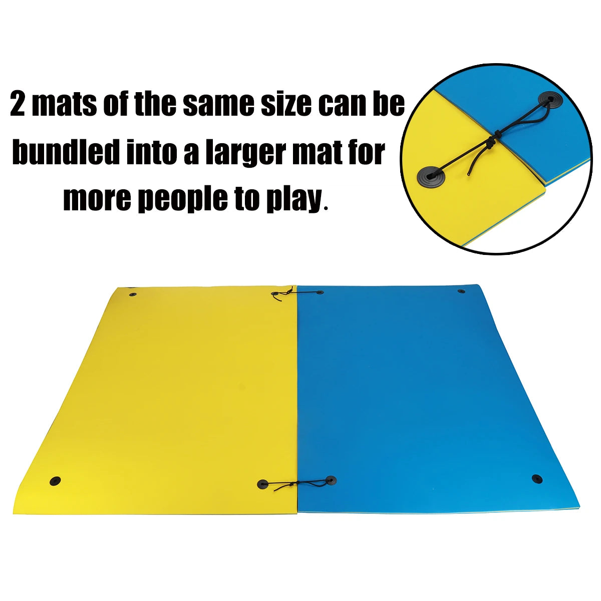 101"X69.5" Floating Water Pad Tear-Resistant XPE Foam Bouncy Water Floating Bed for Pool Beach Ocean Lake