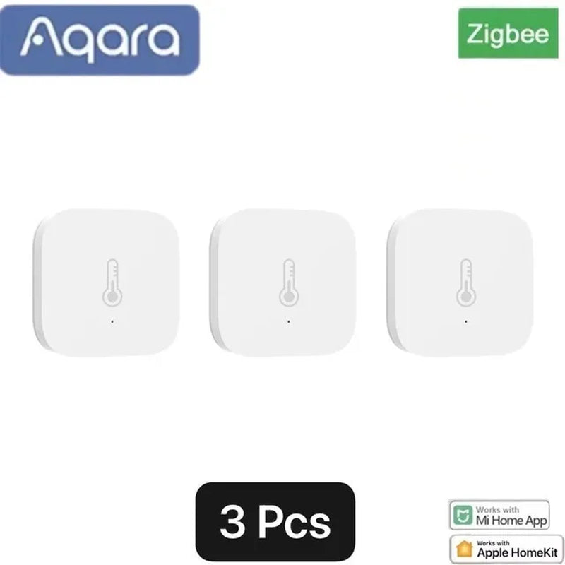 Global Version Temperature Humidity Sensor Smart Air Pressure Sensor Zigbee Smart Home for Xiaomi APP Mi Home Homekit APP