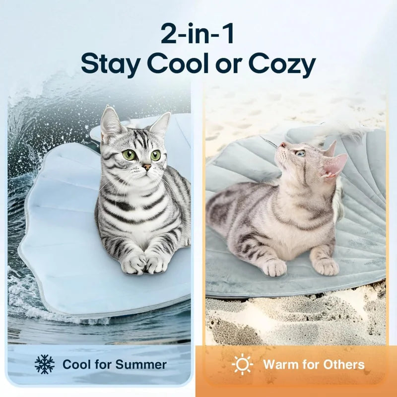 Eco-Friendly Cooling Mat for Large Dogs and Cats - Perfect for Crates, Camping, and Outdoor Use