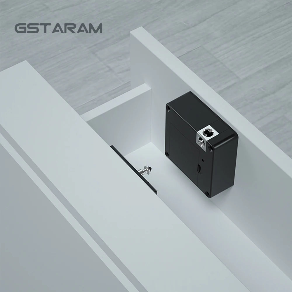 For Wardrobe Furniture Sauna Cupboard Locker Hole-Free Invisible Sensor Induction Cabinet Lock RFID Card Smart Electronic Lock