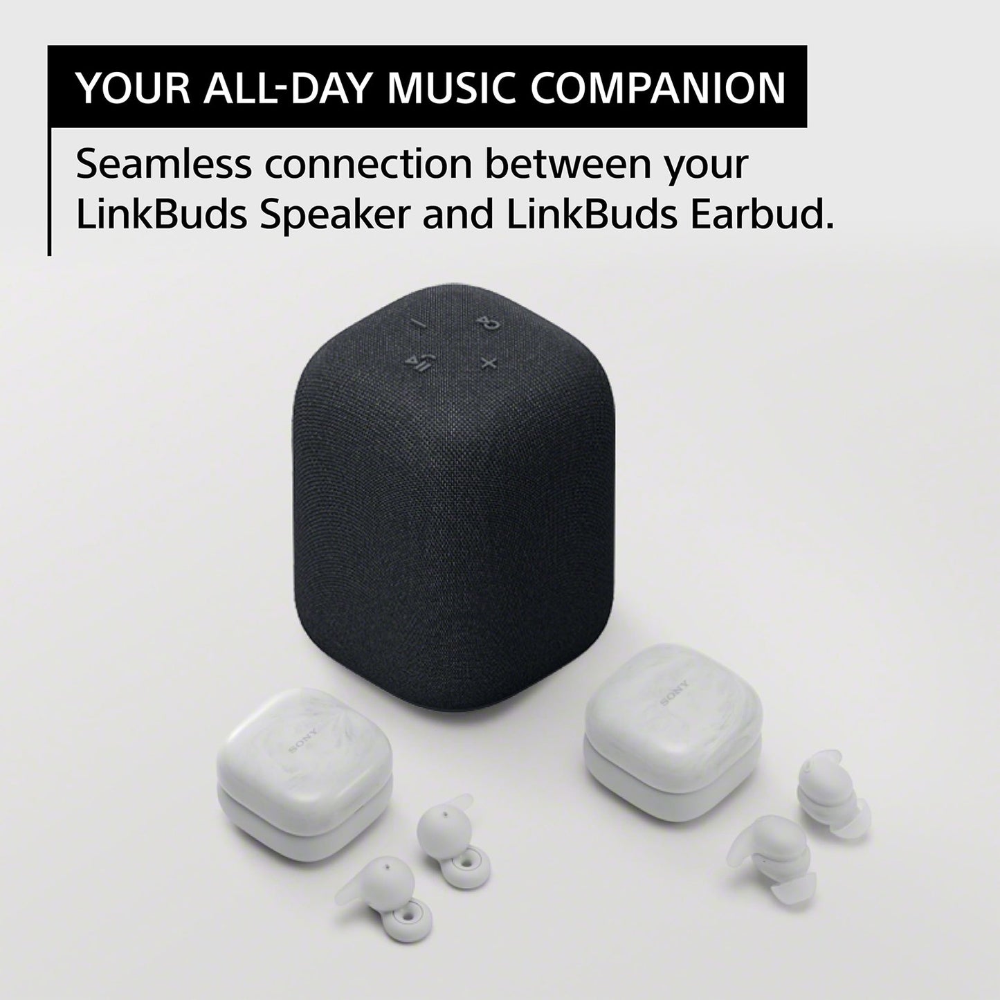 Sony Linkbuds Portable Wireless Speaker | Black