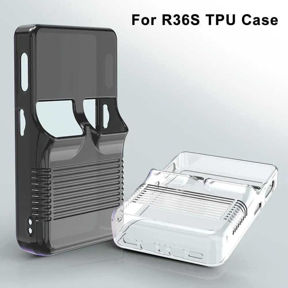 Portable Game Console Protective Case for R36S Silicone Protective Cover Antiscratch Storage Box Washable Silicone Case for R36S