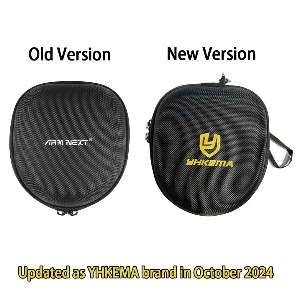 YHKEMA Shockproof Hard Carrying Case Travel Bag for Walkers Howard Leight Impact Sport Sound Amplification OD Electric Earmuff