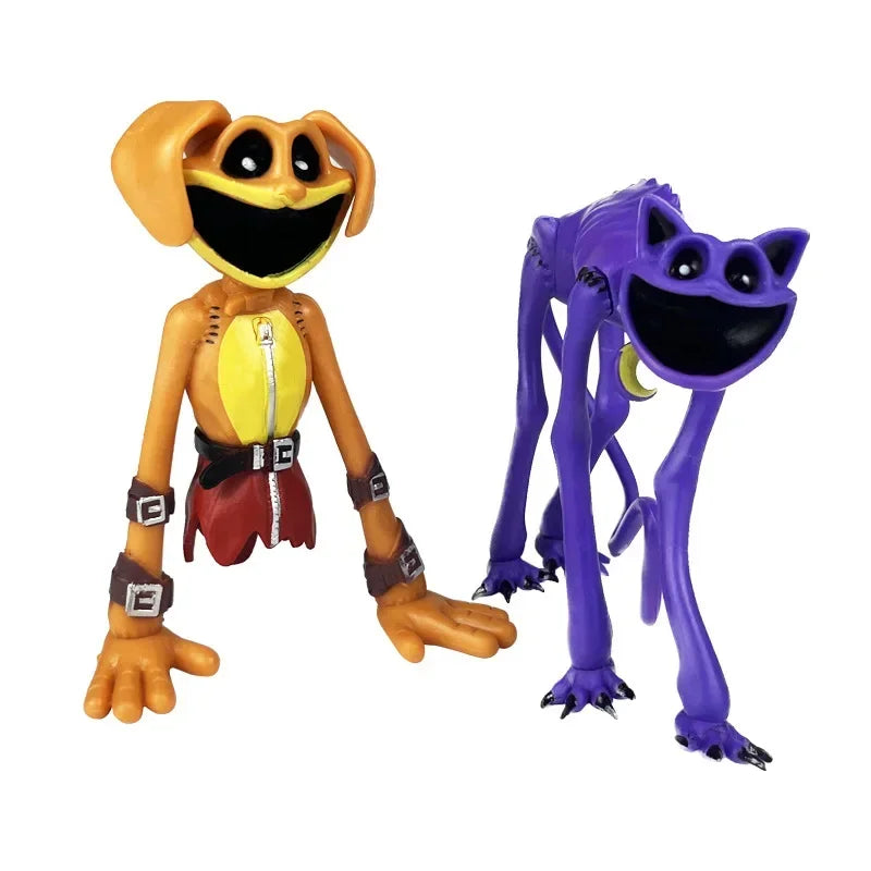 Smiling Critters Figure Toy Cartoon Catnap Dogday Figurine Mini Anime Terror Monster Model Doll Desk Decoration PVC Toy Gifts
