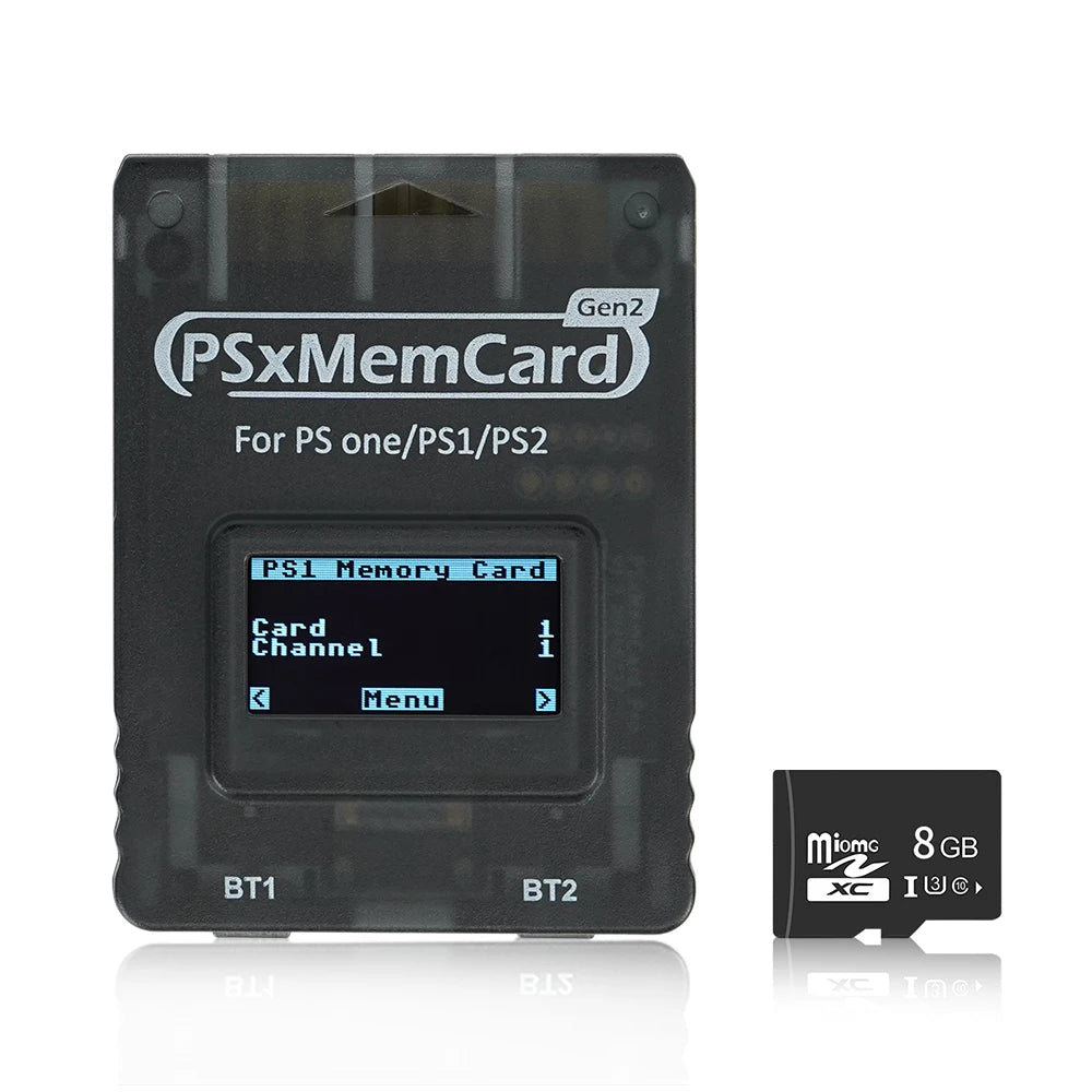 Psxmemcard Gen2 SD2PSX Memory Card for PS1/PS2 SD Card Reader Card Adapter for PS One Game Console save Data Game Card