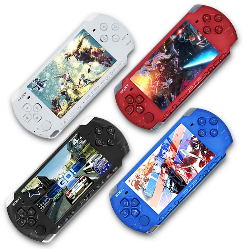 Original Sony Psp 3000 Handheld Game Console (PSP-3006) PSP3000 Game Console+(Free Games)