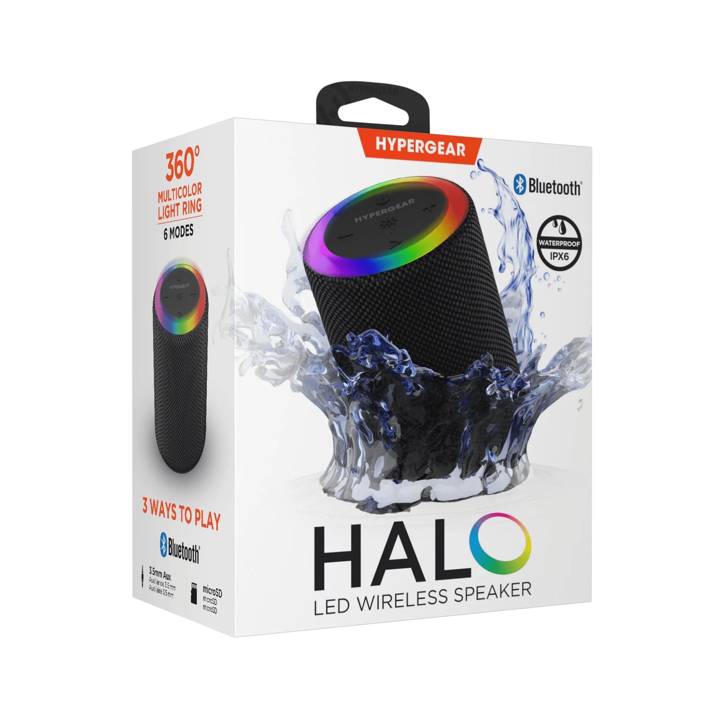 Hypergear Halo Wireless LED Speaker