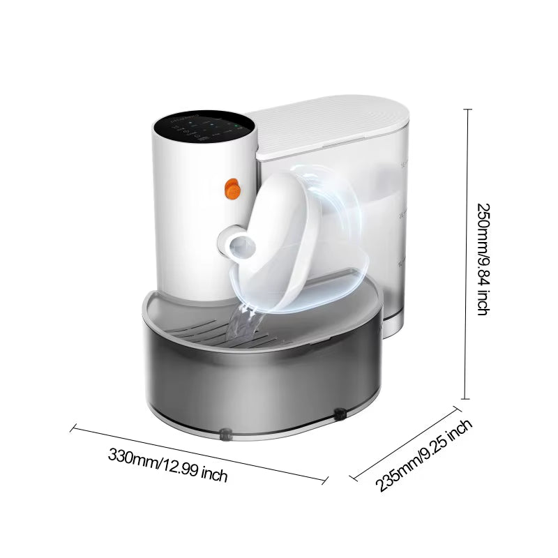 Smart Pet Water Dispenser Wireless Cat Water Fountain Dumping Dog Water Dispenser Rechargeable Automatic Water Feeder