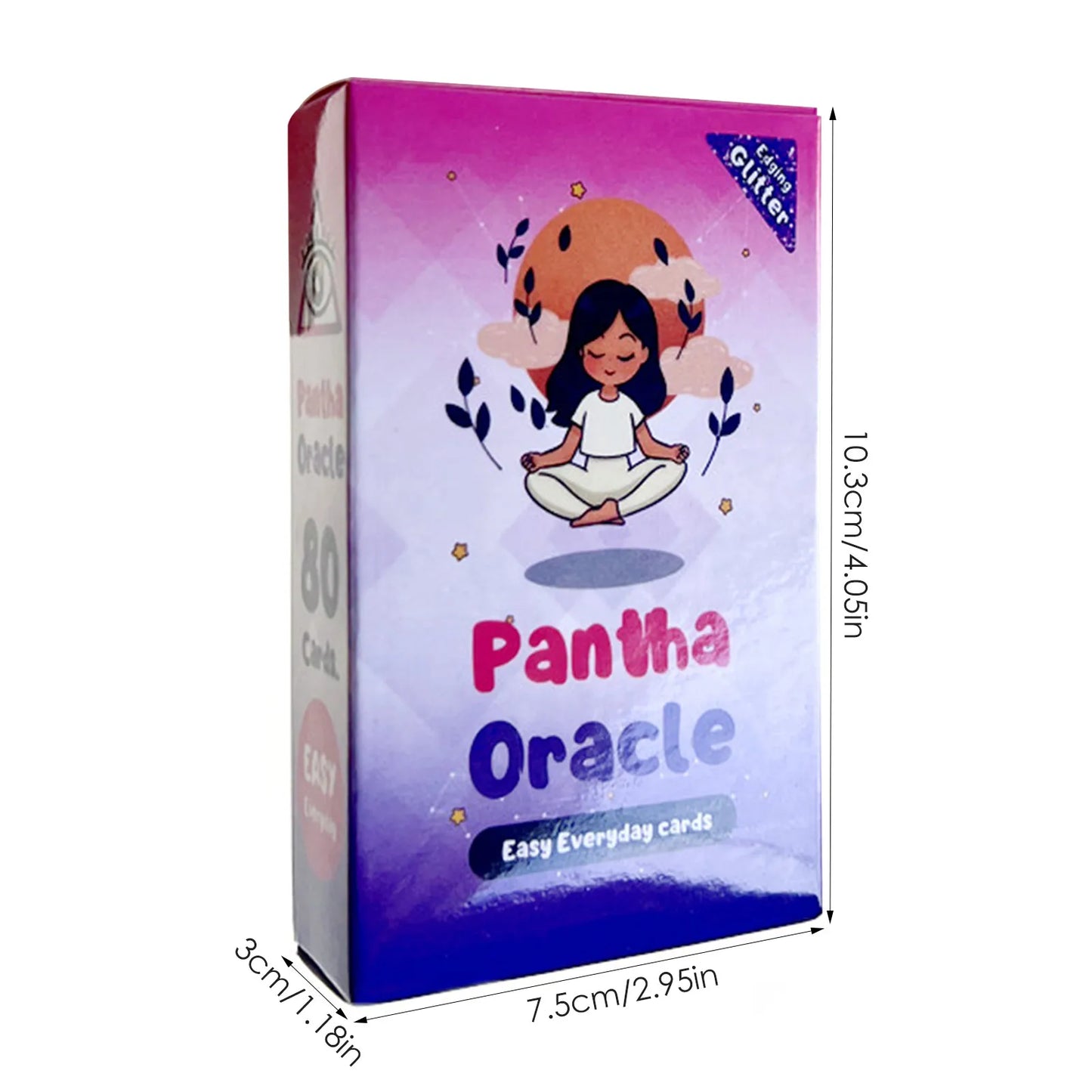Pantha Oracle Mysterious Divination Tarot Oracle Card Little Girl Tarot Cards Decks Board Game English Tarot Card Deck