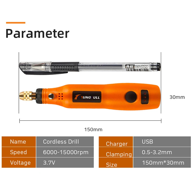 Dremel Mini Drill Diy Electric Tools Variable Speed Micro Rotary Tool Mini Electric Hand Drill Sanding Polishing
