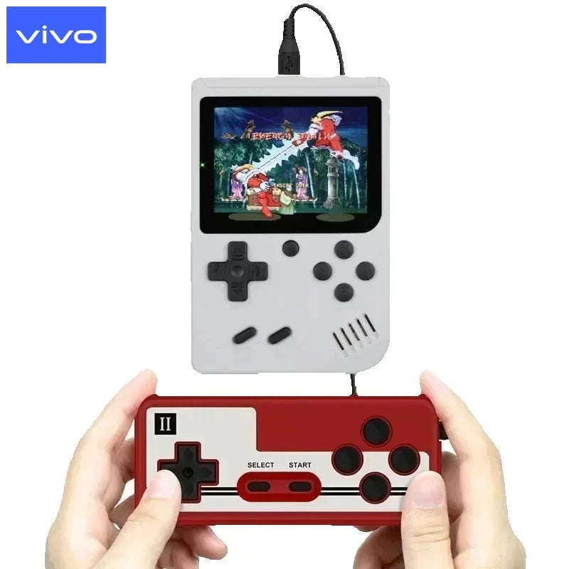 Portable Retro Mini Game Console 8-Bit Handheld Game Player Built-In 500 Games AV Out Game Console Valentine'S Day Gift