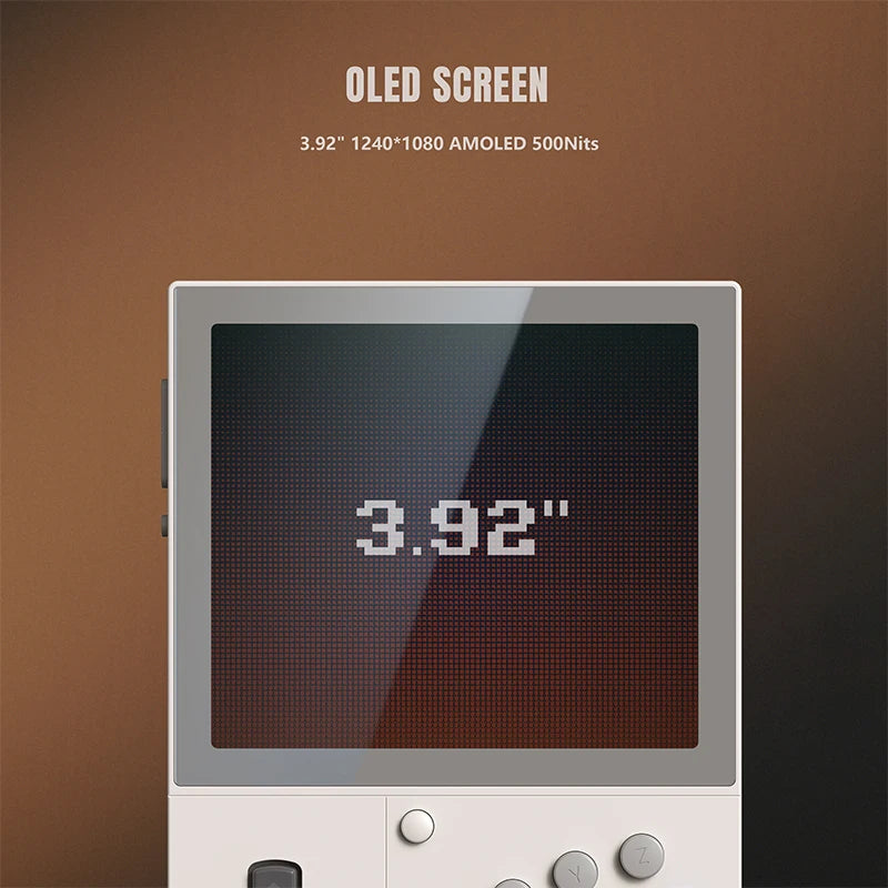Classic Classic Retro Handheld Video Game Console 3.92 AMOLED Screen Android 14 PSP PS2 Games