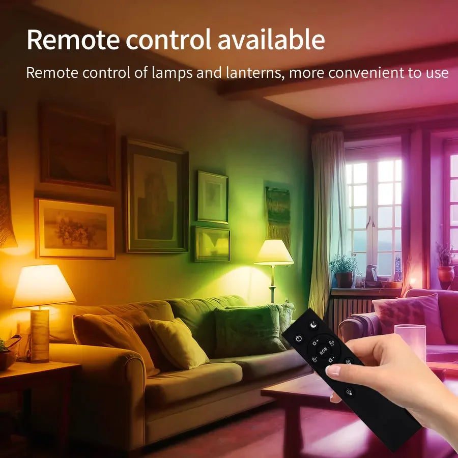 Smart LED Light Bulb E27 9W 220V Bluetooth RF Remote Group Control Smart Life RGB Spotlight for Bar Bedroom Decor Lighting