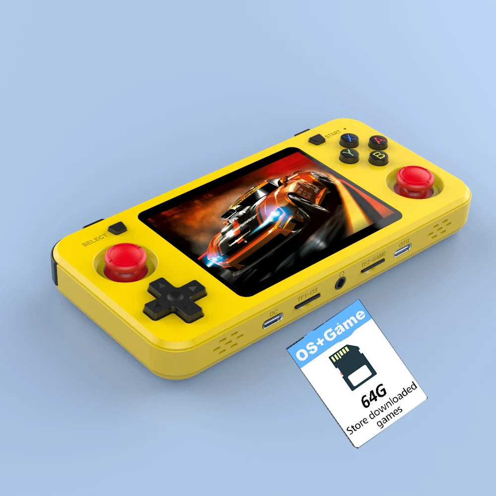 R36H Retro Handheld Game Console ARKOS System Kid Christmas Gift Portable Pocket Video Player 3.5 Inch IPS Screen R36S Landscape