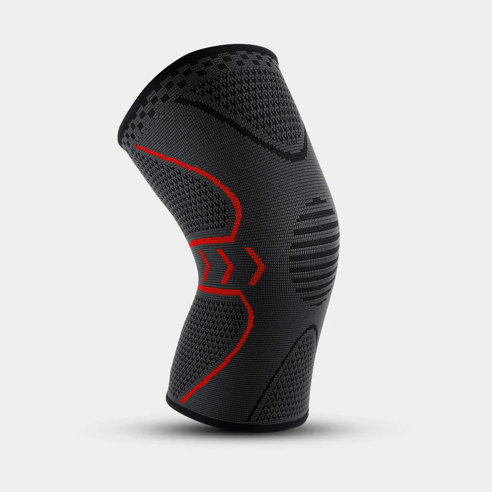 1Piece Fitness Running Cycling Knee Braces Elastic Nylon Knee Brace for Sports Compression Knee Pad Sleeve Basketball Volleyball