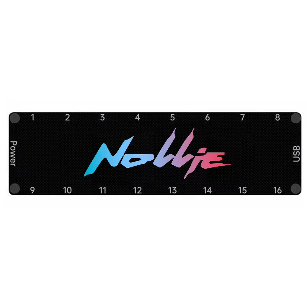 Nollie Signalrgb Openrgb Universal 5V 3PIN ARGB Controller 8 Way Addressable ARGB Splitter HUB for Computer Case Fan Light Strip
