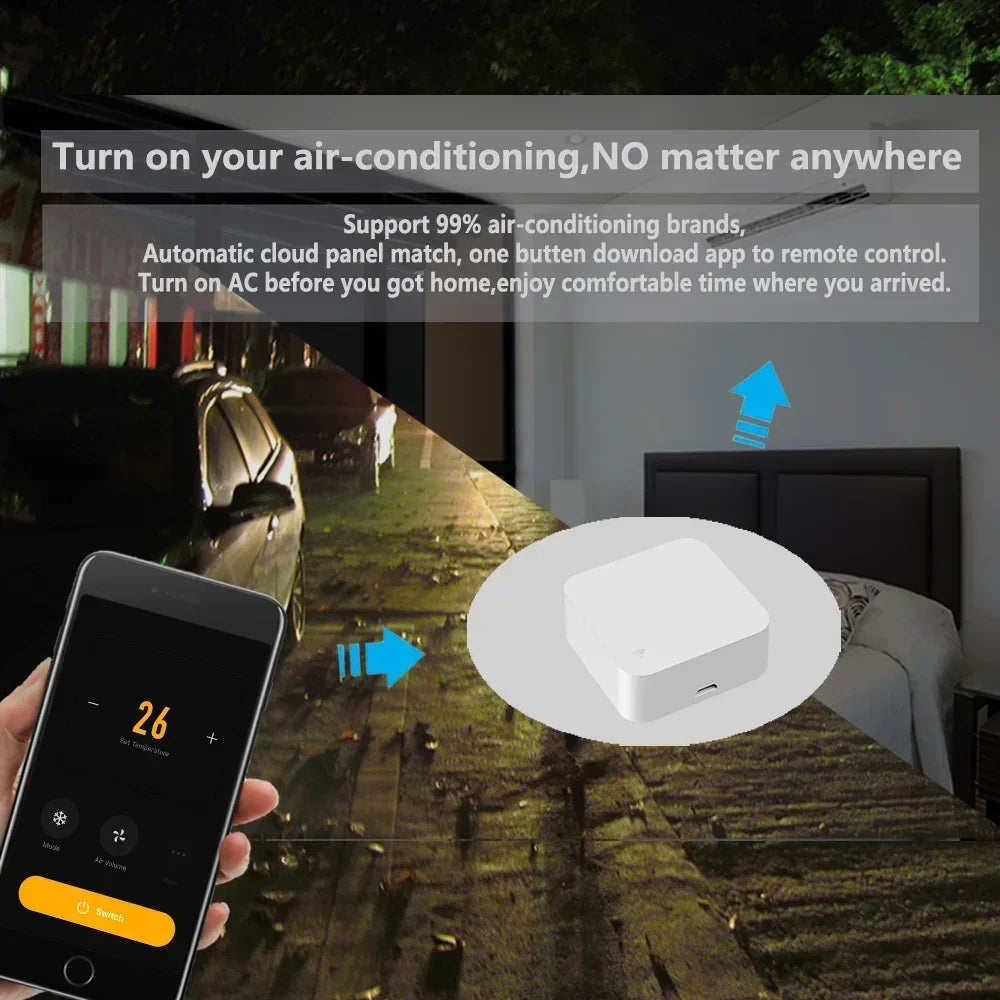Wifi IR Remote Control Smart Universal for TV Air Conditioner Alexa Remote Control Work with Google Home Yandex Google