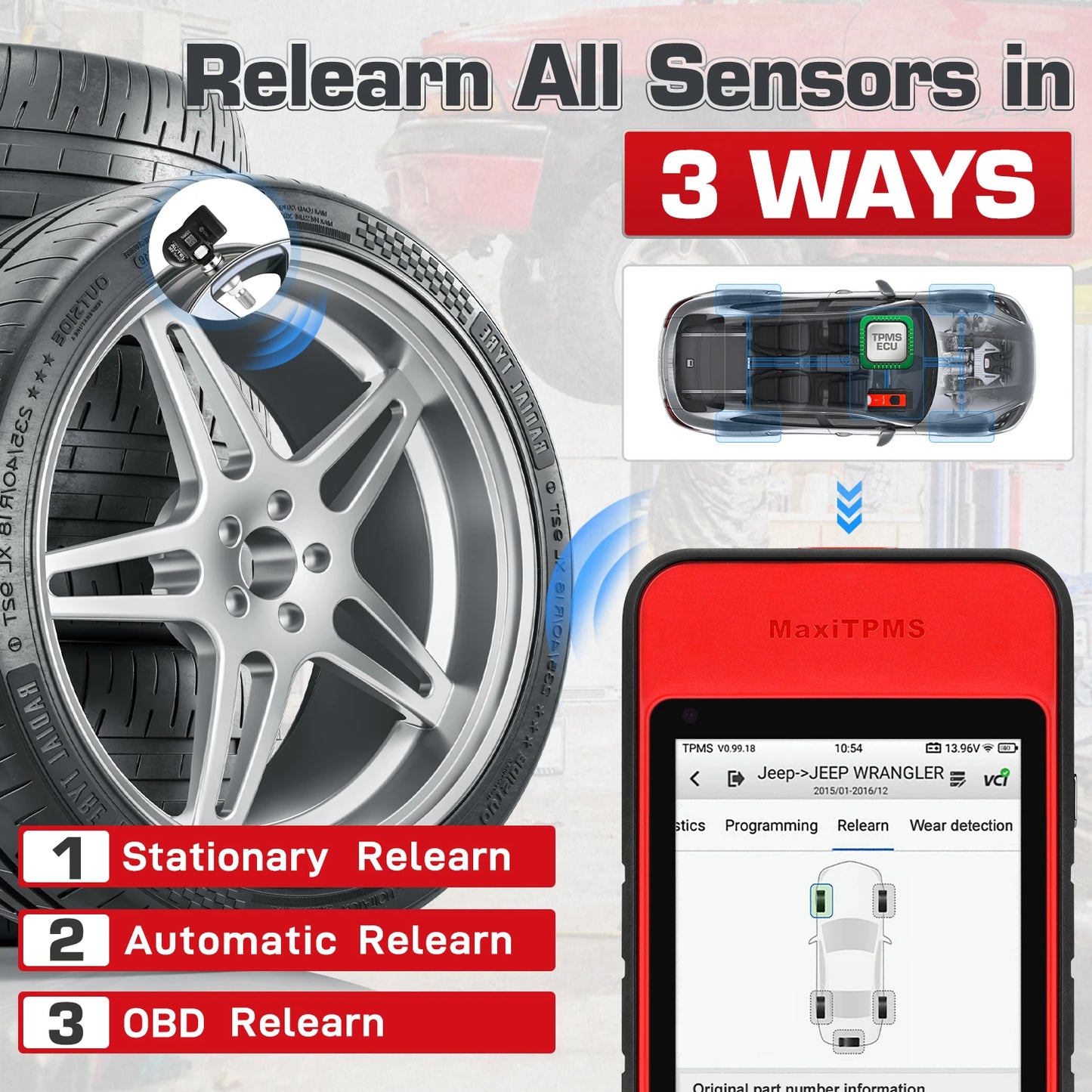 Autel Maxitpms ITS600E Diagnostic Scanner TPMS Relearn & Scan Tool Upgraded of TS508 Oil Reset/Bms/Sas/Epb Work with TBE200E
