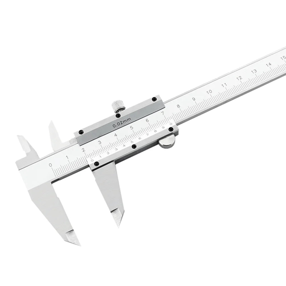 0-150Mm Vernier Caliper Depth Gauge Have Locking Screw High Precision Carbon Steel Vernier Caliper Depth Gauge Teaching Students