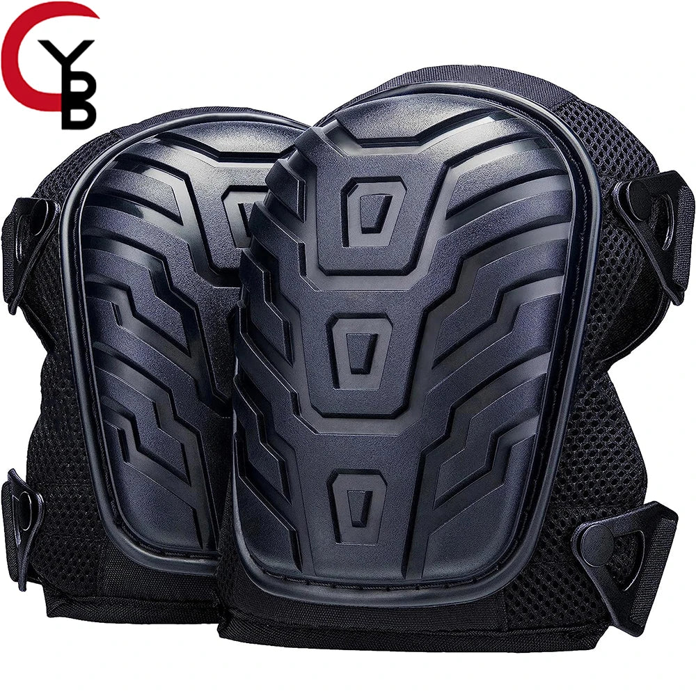 Professional Knee Pads for Work; Gardening & Construction Knee Pads with Thick Gel Cushion,Industrial Heavy Duty Knee Pads1Pair