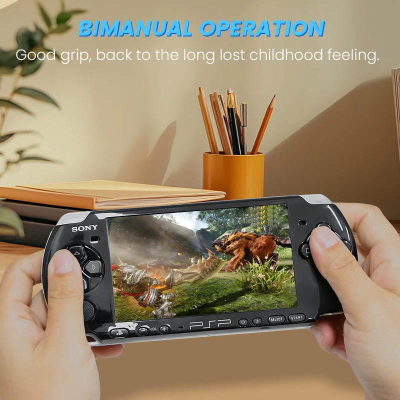 Original Sony Psp 3000 Handheld Game Console (PSP-3006) PSP3000 Game Console+(Free Games)