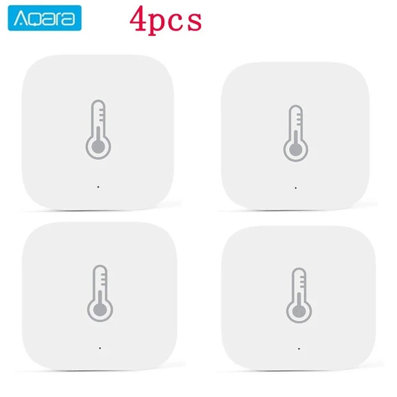 Smart Air Pressure Temperature Humidity Sensor Environment Zigbee Remote Control Work with Xiaomi Home Homekit Gateway Hub