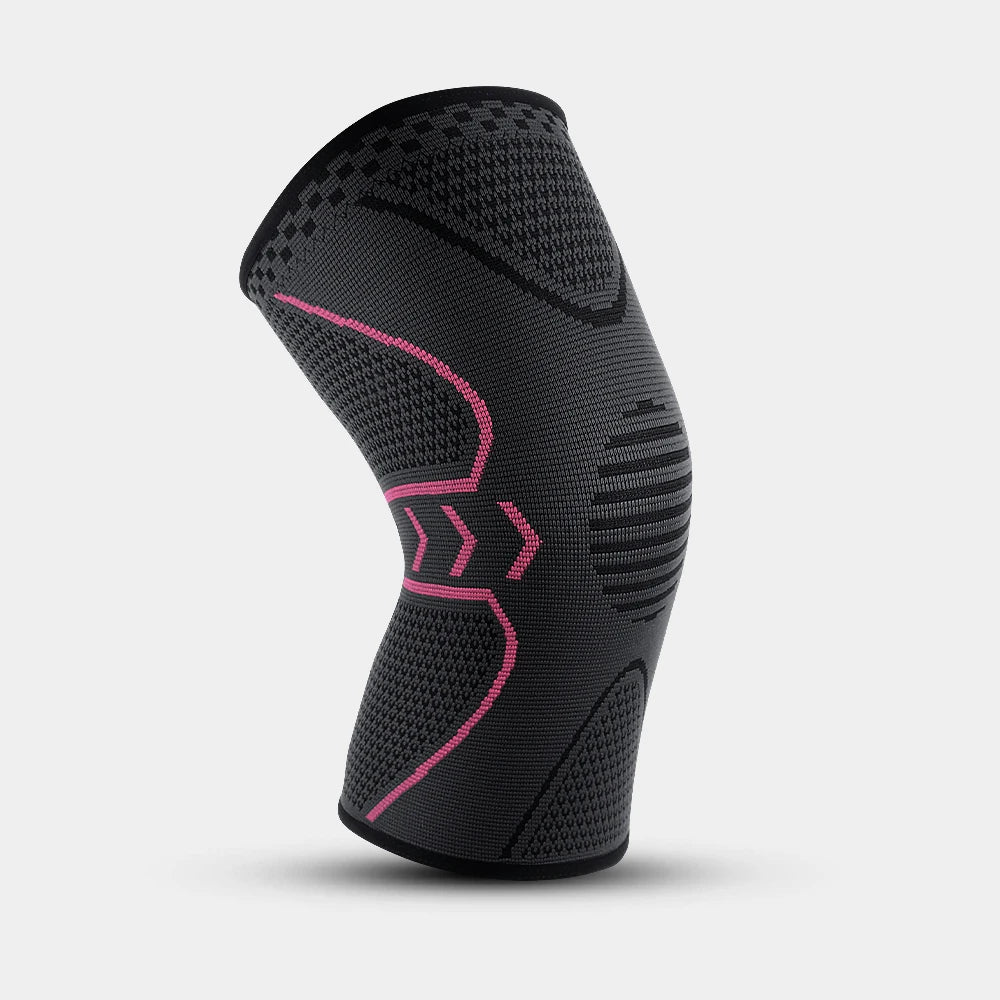 1Piece Fitness Running Cycling Knee Braces Elastic Nylon Knee Brace for Sports Compression Knee Pad Sleeve Basketball Volleyball