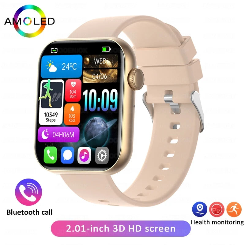 2025 New 1.9-Inch HD Smart Watch Men Bluetooth Call Multiple Exercise Modes Watch Heart Rate IP68 Waterproof Smartwatch Women