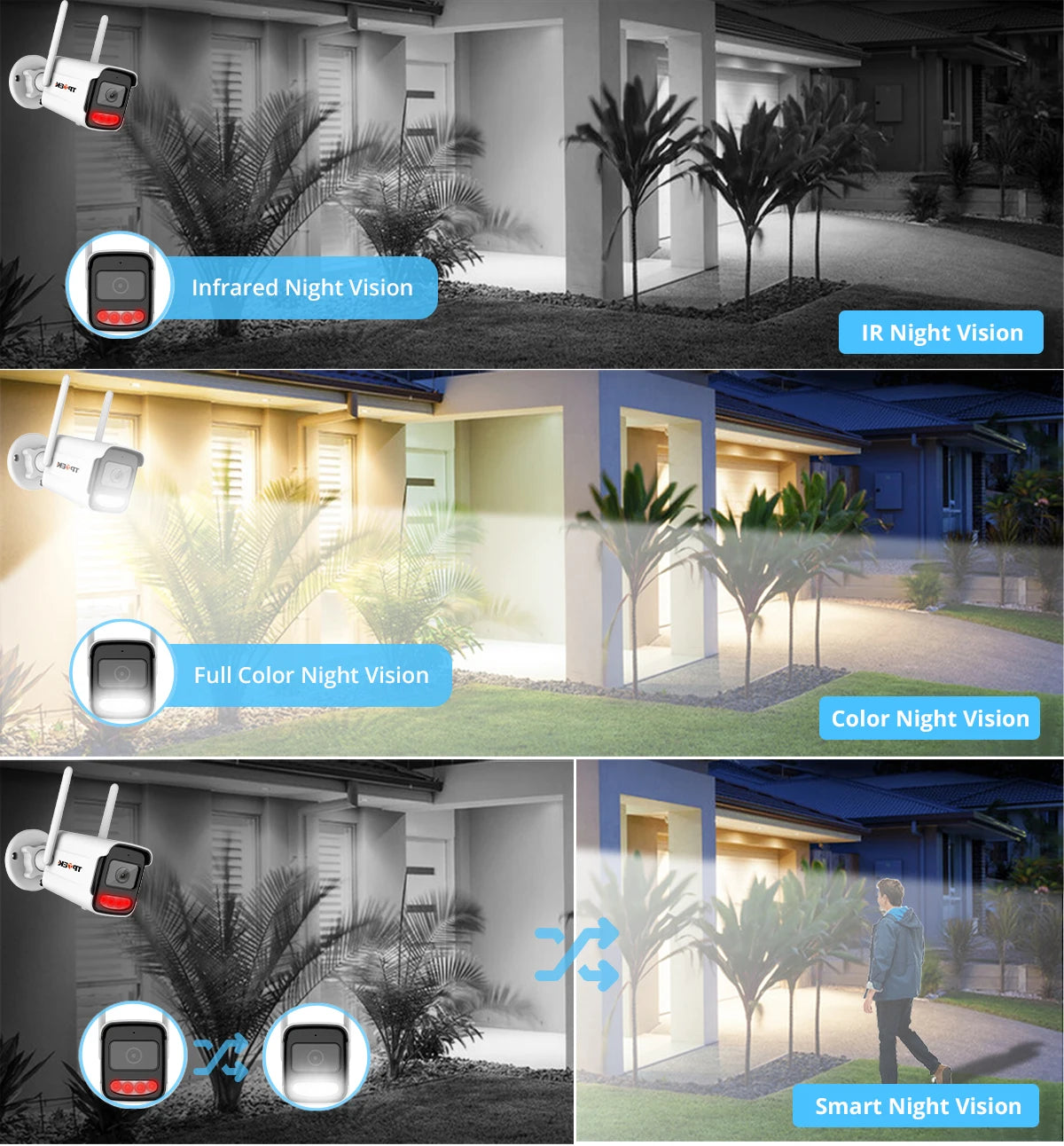 4K 8MP IP Camera Outdoor Wifi Security Camera Wireless Surveillance Wi Fi Bullet Waterproof IP Video Home Camara Camhi Camhipro