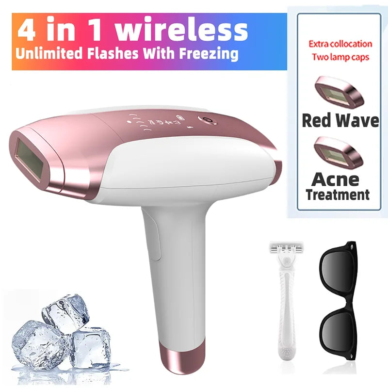 999999 Flashes IPL Laser Epilator for Women Home Use Devices Hair Removal Painless Electric Epilator Bikini Dropshipping