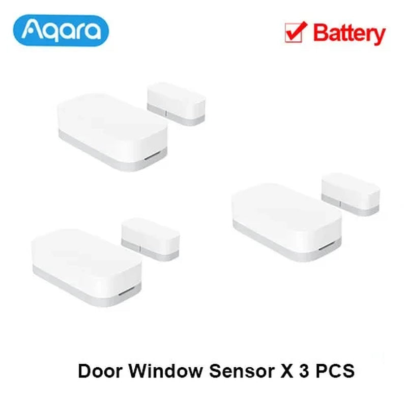 Door Window Sensor Zigbee Wireless Connection Alarm Smart Mini Door Sensor Work with Gateway Mi Home Homekit APP