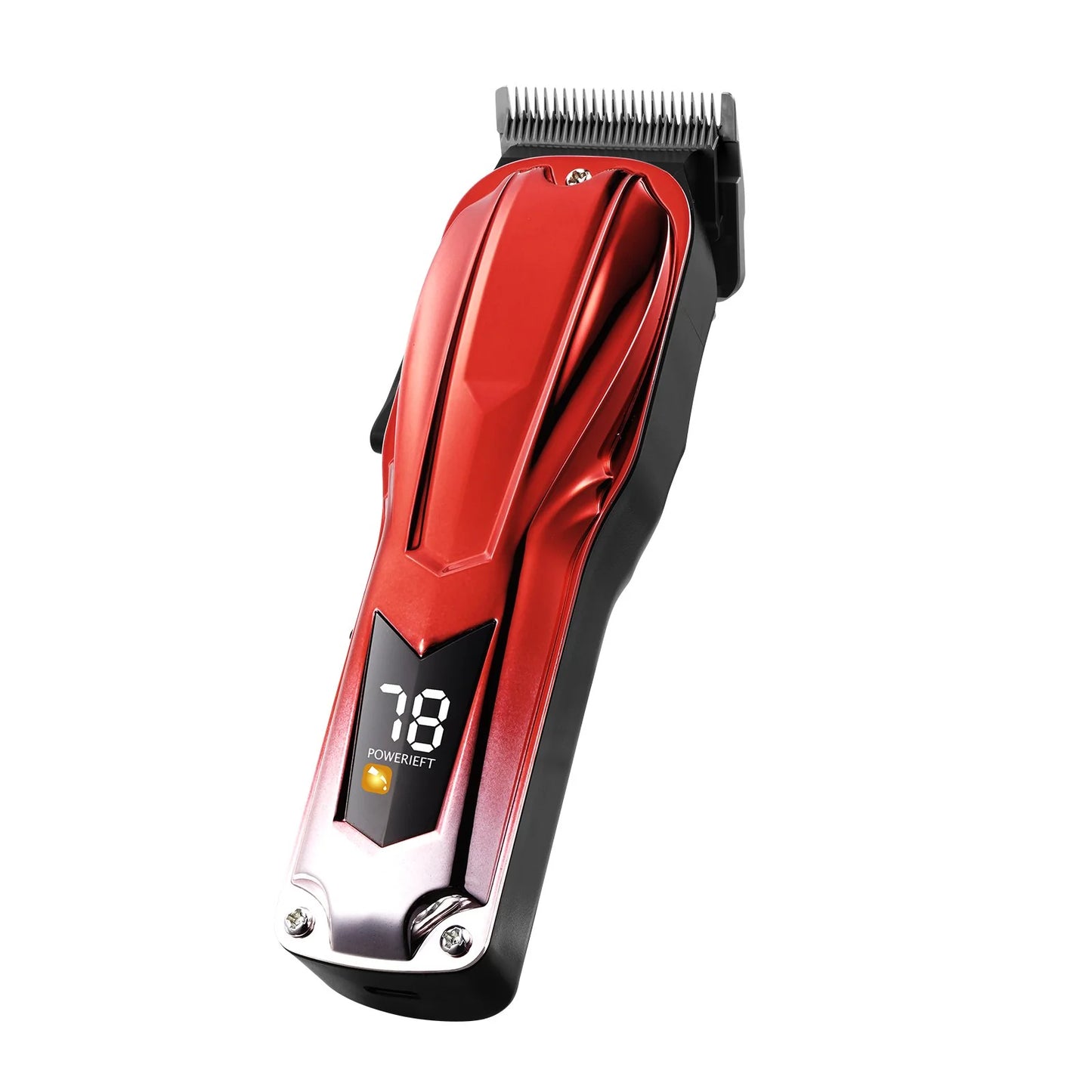 Professional Hair Clipper Men'S Barber Clipper 6800RPM with LCD Display