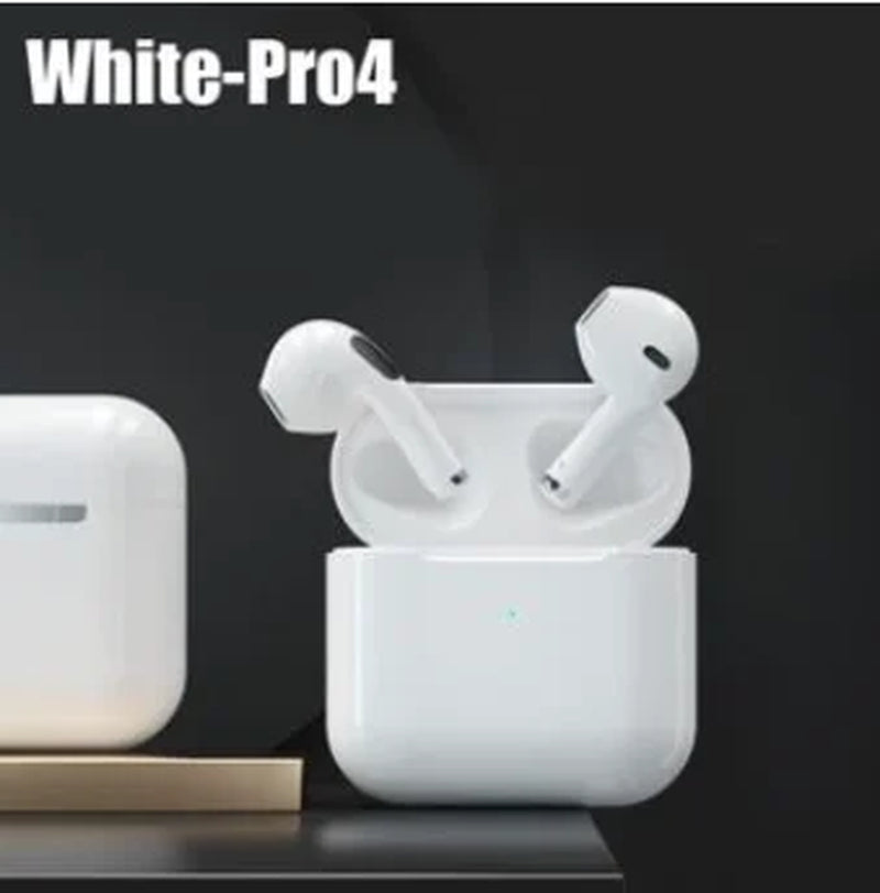Pro 4 TWS Wireless Bluetooth Earphones Headphones Mini Earpone Headset for PC Android Apple Iphone Earbuds Accessories