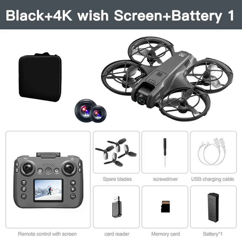 Xiaomi V666 Mini Drone 4K Professional Aerial 8K Dual Camera Intelligent Obstacle Avoidance Brushless Quadcopter Kid RC Toy