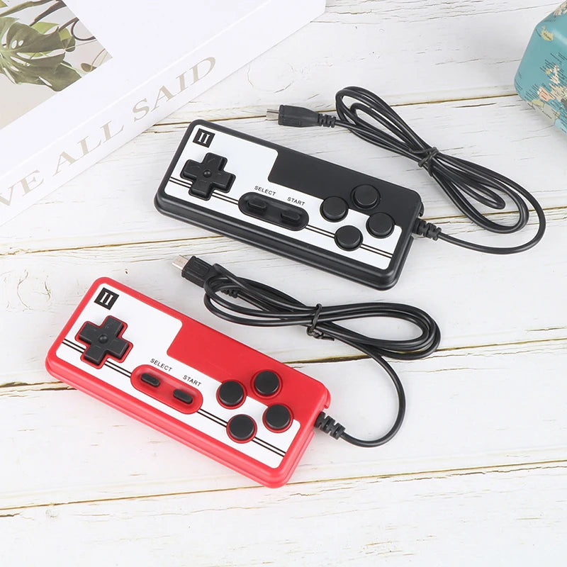 Classic Retro Version of Home Fc Plug-In Double Handheld Game Console Handle Game Controller