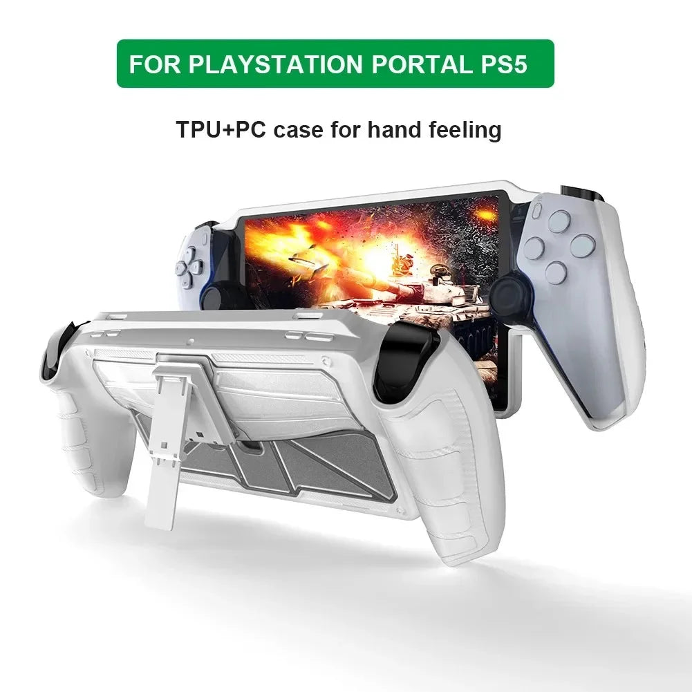 Carrying Case for PS5 Portal Case EVA Hard Carrying Case Storage Bag Anti-Scratch Travel Carry Handbag for Playstation 5 Portal