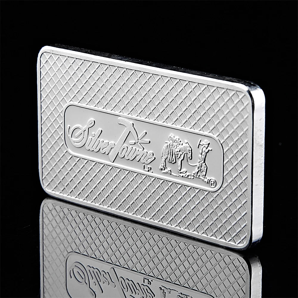 American Prospector 1OZ 999 Value Fine Silver Bullion Bar US Union Metal Coin Collectible