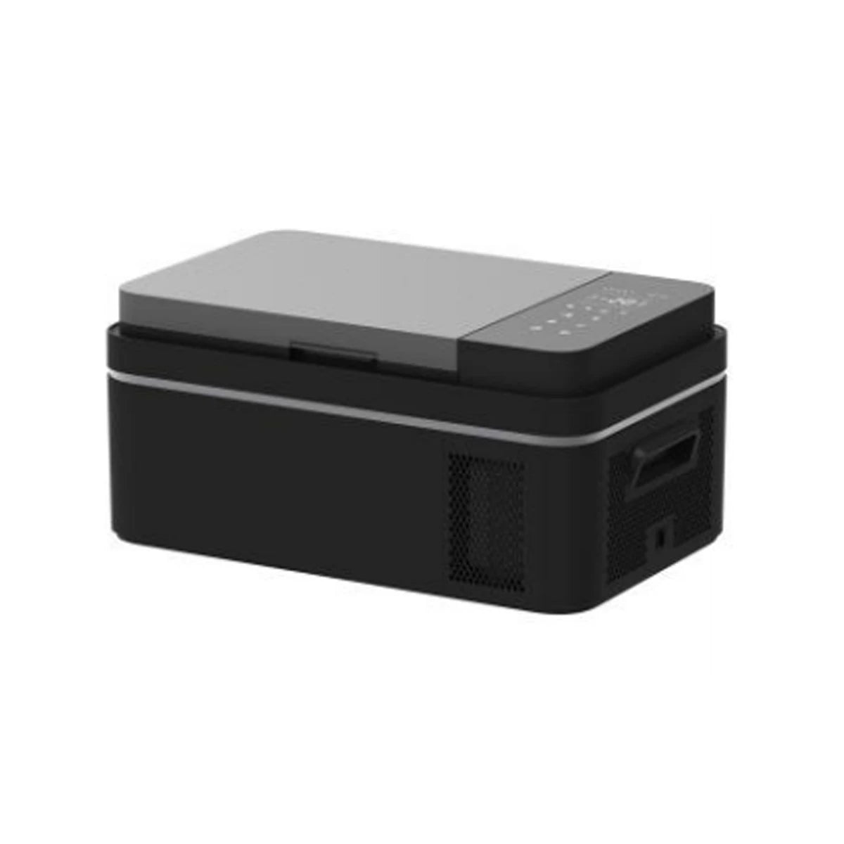 12 Volt Car Refrigerator 22Quart 12V Car Fridge Portable Freezer with Compressor 21L Mini Electric Cooler (-4℉~68℉) with 12/24V DC & 110V AC for Camping, RV, Travel, Truck, Boat and Home Use