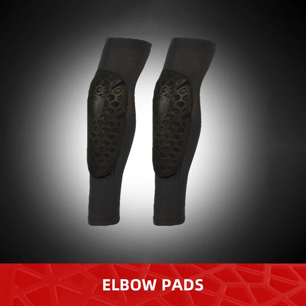 Summer Motorcycle Bike Knee Pads Elbow Protector Elastic Protection Breathable Scooter Motocross Equipment Cycling Sun Sleeve