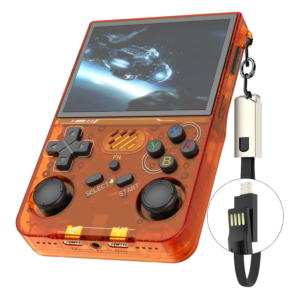 R36S Updated R36XX Retro Handheld Game Console Linux ARKOS 3.5Inch IPS Screen Portable Pocket Video Player Wi-Fi Games Kid Gift