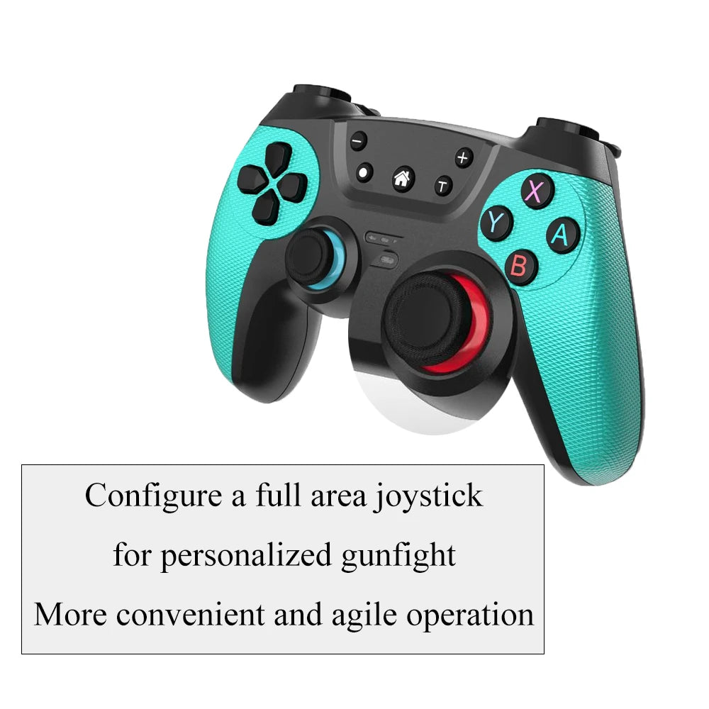 Wireless Bluetooth Control for Nintendo Switch OLED Lite PS3 Android Mobile Phone PC Gamepad Controller Game Pad Cell Joystick