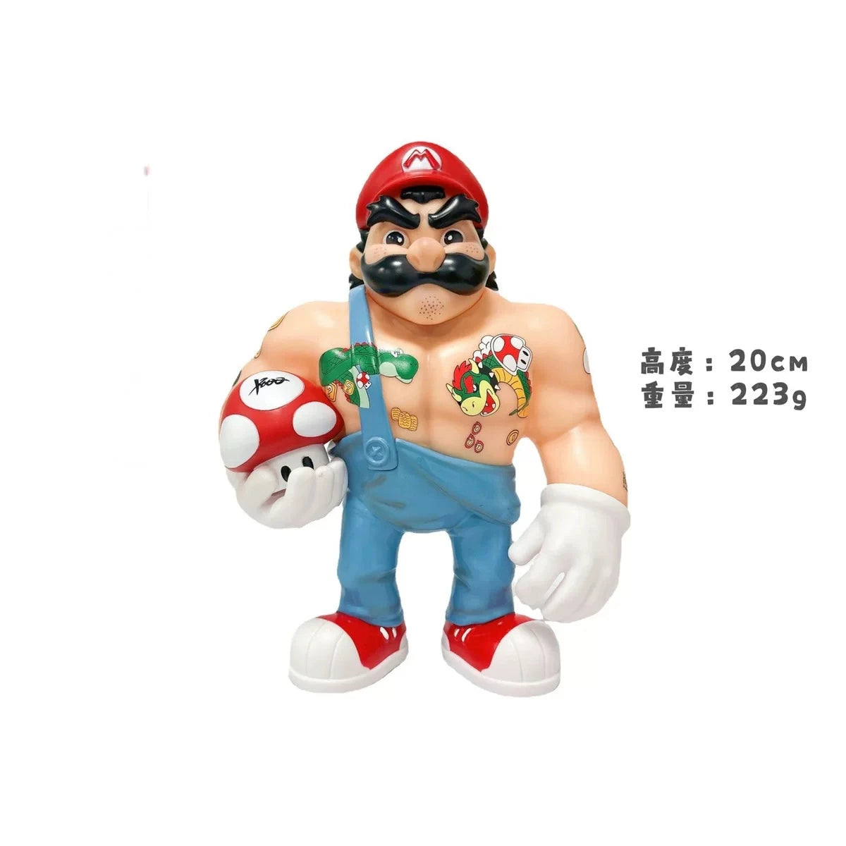 New Anime Large Size Bowser Figures PVC Bros Hat Can Take off Toy Model for Kids