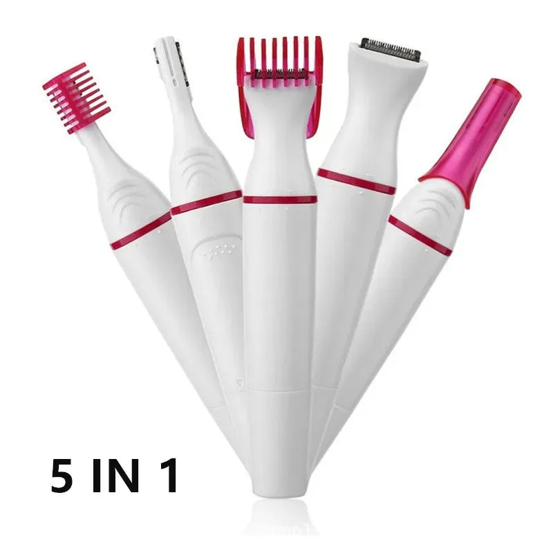 Women'S Electric Razor - Electric Lady Shaver, Ladies Epilator Razor, Foil Shaver with Stainless Steel Blade, Charging,